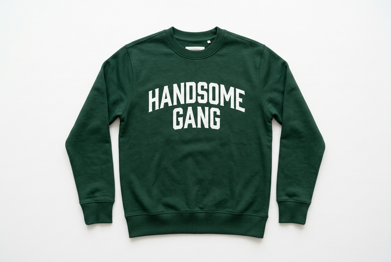 MIDNIGHT BLUE 'HANDSOME GANG' SWEATER